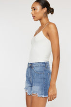 Load image into Gallery viewer, High Rise DENIM SHORTS JEANS- KC9145M-OP
