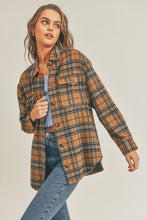 Load image into Gallery viewer, Plaid Flannel Shacket
