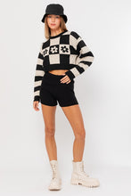 Load image into Gallery viewer, Long Sleeve Crop Sweater
