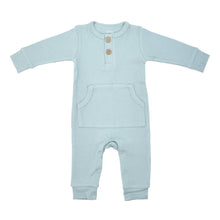 Load image into Gallery viewer, Baby Ribbed Playsuit with Pockets
