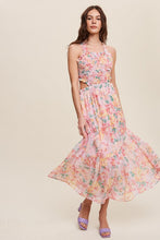 Load image into Gallery viewer, Floral Bubble Textured Two-Piece Style Maxi Dress
