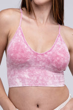Load image into Gallery viewer, Washed Ribbed Bra Padded Tank Top
