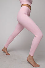 Load image into Gallery viewer, Nylon Rib Yoga Leggings
