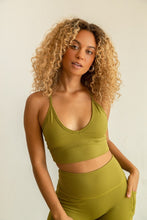 Load image into Gallery viewer, Twist Tank Activewear Tank + Bra
