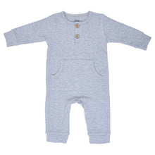 Load image into Gallery viewer, Baby Ribbed Playsuit with Pockets
