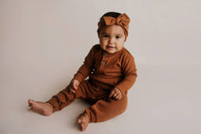 Load image into Gallery viewer, Baby Ribbed Playsuit with Pockets
