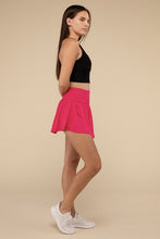 Load image into Gallery viewer, Wide Band Tennis Skirt with Zippered Back Pocket
