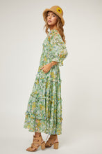 Load image into Gallery viewer, Floral Chiffon Midi Dress
