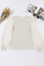 Load image into Gallery viewer, Beige Waffle Knit Top
