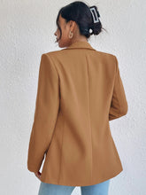 Load image into Gallery viewer, Shawl Collar Long Sleeve Blazer
