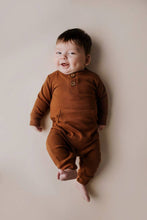 Load image into Gallery viewer, Baby Ribbed Playsuit with Pockets
