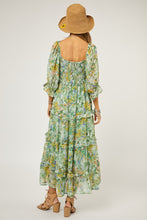 Load image into Gallery viewer, Floral Chiffon Midi Dress
