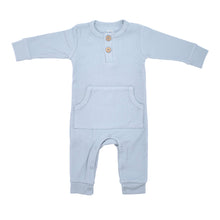 Load image into Gallery viewer, Baby Ribbed Playsuit with Pockets
