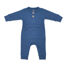 Load image into Gallery viewer, Baby Ribbed Playsuit with Pockets
