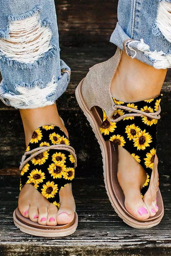 SUNFLOWER SANDALS freeshipping - Believe Inspire Beauty