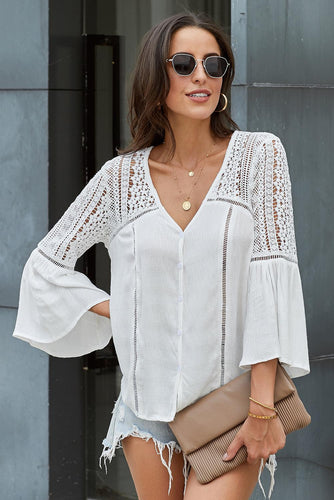 Crochet Blouse - Believe Inspire Beauty 